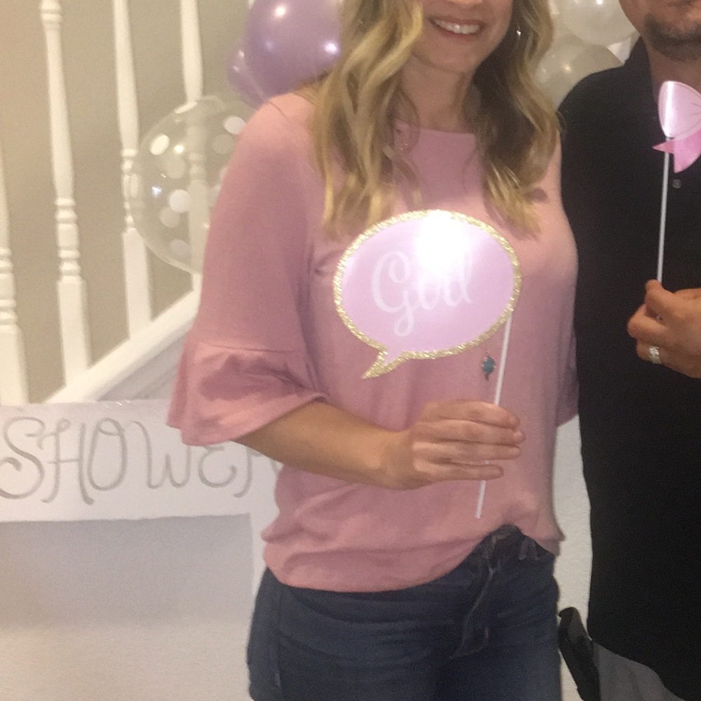 Pink top 💕